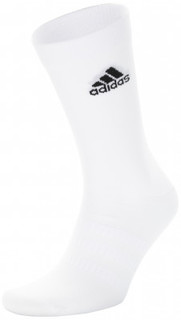 Носки Adidas Crew, 3 пары, размер 43-45