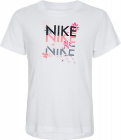 Футболка для девочек Nike, размер 146-156