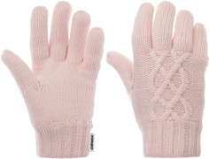 Перчатки вязаные для девочек Demix, размер 3-4