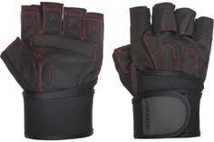 Перчатки атлетические с фиксатором Fitness Gloves With Wrist Strap, размер 50 Demix