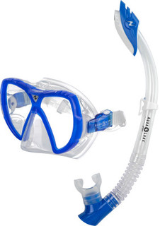 Набор маска и трубка Aqualung Vision Flex LX+Palau LX