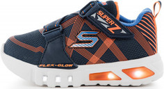 Кроссовки для мальчиков Skechers Flex-Glow-Nite Lite, размер 21
