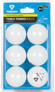 Мячи для настольного тенниса Torneo, 6 шт.