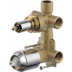 Скрытая часть встраиваемого смесителя (2-функц) Bravat (D982CP-A-ENG)