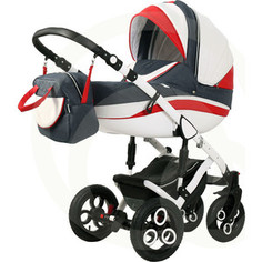 Коляска 2 в 1 Rant MARCELLO 05 синий-красный РАНТ