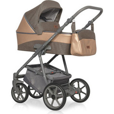 Коляска 2 в 1 Riko Basic COLIN 03 коричневый