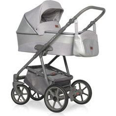 Коляска 2 в 1 Riko Basic COLIN 02 серый