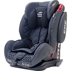 Автокресло Rant THUNDER Ultra isofix SPS группа 1-2-3 (9-36 кг) black РАНТ