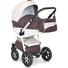 Коляска 2 в 1 Expander MONDO ECCO 25 коричневый-бежевый