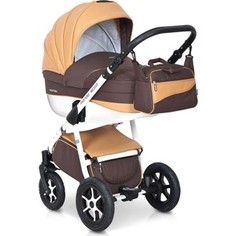 Коляска 2 в 1 Expander MONDO ECCO 26 коричневый-оранжевый