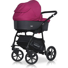 Коляска 2 в 1 Riko Basic BELLA 04 серый-сиреневый