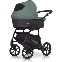 Коляска 2 в 1 Riko Basic BELLA 03 серый-малахит