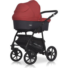Коляска 2 в 1 Riko Basic BELLA 10 серый-красный