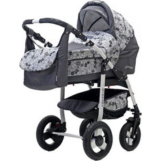 Коляска 2 в 1 Bart Plast GIOVANI 06 графит-серый