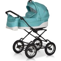 Коляска Riko MODUS CLASSIC 11 белый-бирюзовый