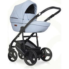 Коляска 2 в 1 Riko Basic Aicon Pastel 03 голубой