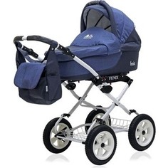 Коляска 2 в 1 Bart Plast FENIX Classic 01 темно-синий
