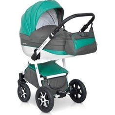 Коляска 2 в 1 Expander MONDO ECCO 30 серый-изумруд