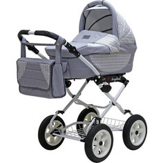 Коляска 2 в 1 Bart Plast ANGELINA LITE PKL 2016 PL02 серый