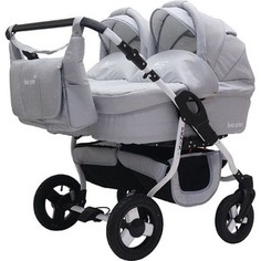 Коляска 2 в 1 Bart Plast FENIX DUO PRIME 03 серый джинс