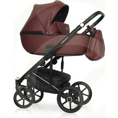 Коляска 2 в 1 Riko Basic OZON 04 коричневый