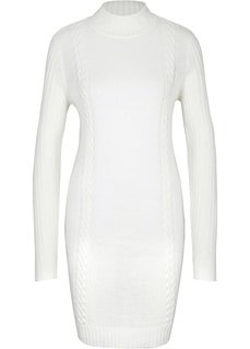 Платье с высоким воротом Bonprix