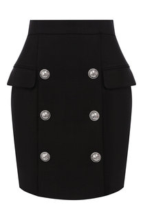 Юбка из вискозы Balmain