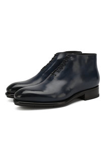 Кожаные ботинки Santoni