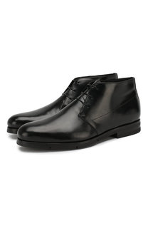 Кожаные ботинки Santoni
