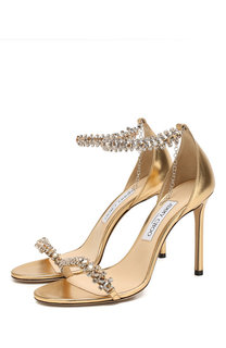 Кожаные босоножки Shilon 100 Jimmy Choo