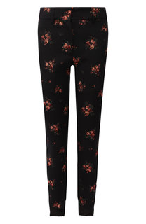 Брюки с принтом Ann Demeulemeester