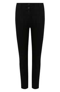 Брюки из смеси шерсти и хлопка Ann Demeulemeester