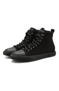 Замшевые кеды Blabber Giuseppe Zanotti Design