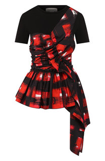 Хлопковый топ Alexander McQueen