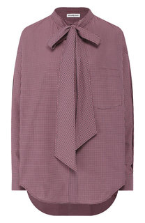Хлопковая рубашка Balenciaga