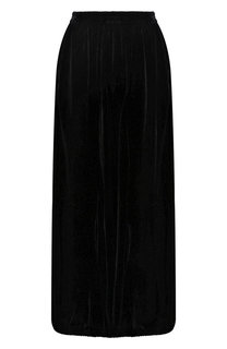 Брюки из смеси вискозы и шелка Giorgio Armani