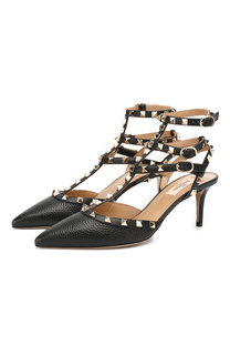 Кожаные туфли Valentino Garavani Rockstud Valentino