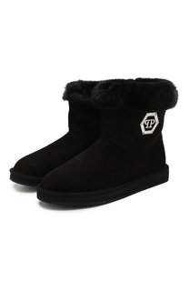 Замшевые ботинки Philipp Plein