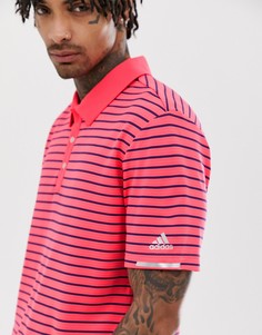 Красная футболка-поло adidas Golf Climachill-Красный