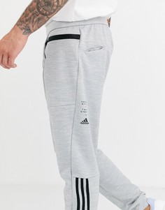Серые брюки adidas Training ID-Серый