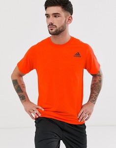 Оранжевая футболка adidas Training-Оранжевый