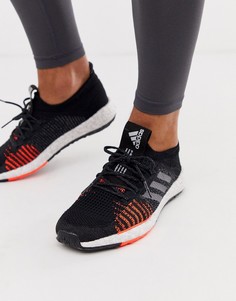 Черные кроссовки adidas Running pulse boost-Черный