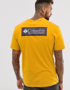 Желтая футболка Columbia North Cascades-Желтый