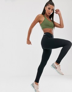 Спортивные леггинсы с завязкой ASOS 4505-Черный