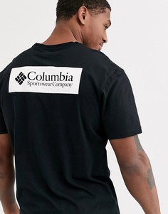 Черная футболка Columbia North Cascades-Черный