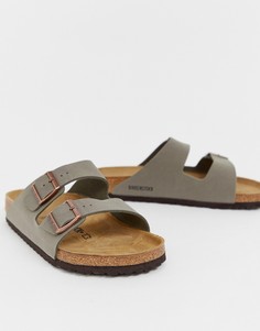 Светло-бежевые сандалии Birkenstock Arizona-Бежевый