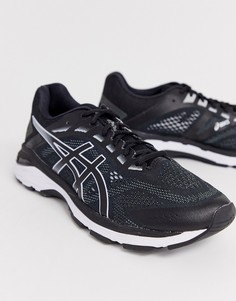 Черные кроссовки Asics Running gel GT2000-Черный