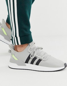 Серые кроссовки adidas Originals U-Path Run-Серый