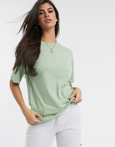 Свободная зеленая футболка ASOS DESIGN-Зеленый