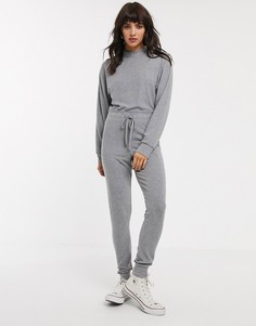 Серый комбинезон Topshop